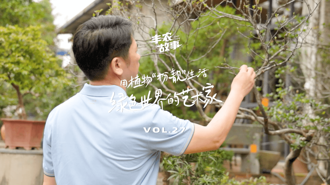 17年，他用一草一木去点亮了一个个家。